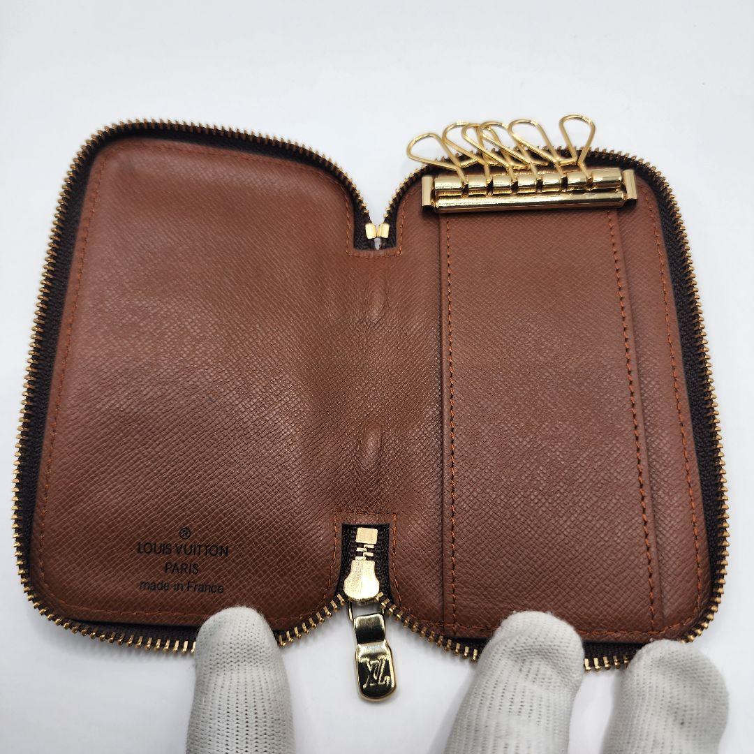 ルイヴィトン モノグラム 6連キーケース ジッピー