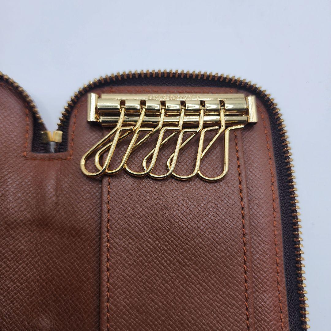 ルイヴィトン モノグラム 6連キーケース ジッピー