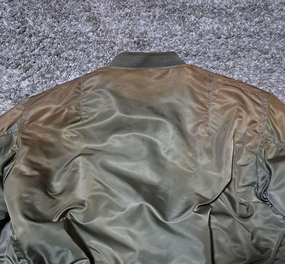 鬼フェードAVIREXUSA製MA-1フライトジャケット