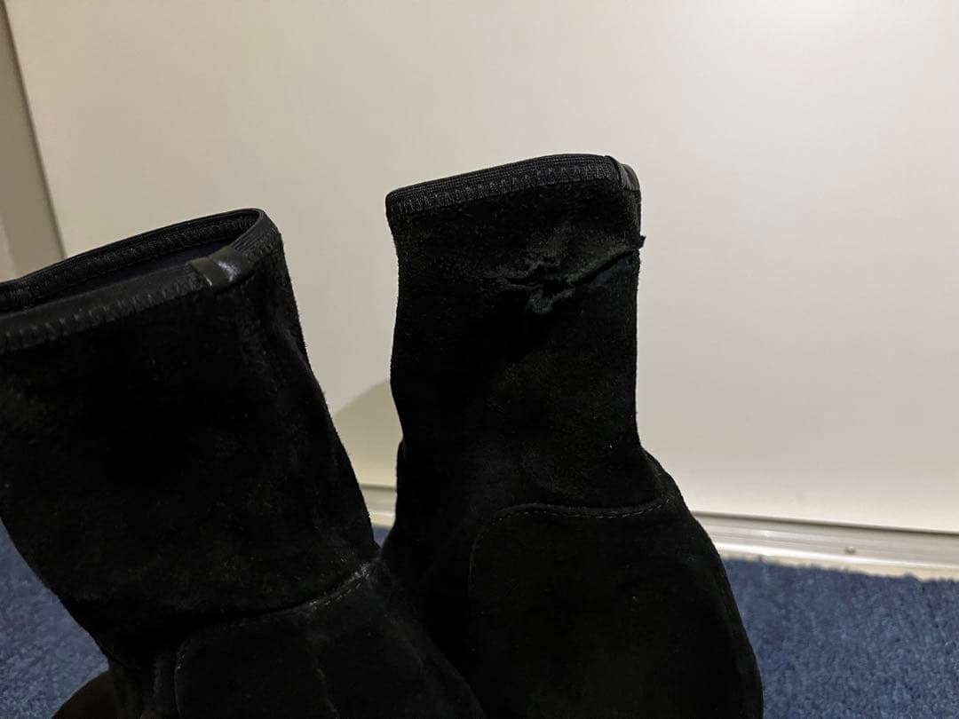 ランダムアイデンティティーズRandom Identities 黒 ヒールブーツ