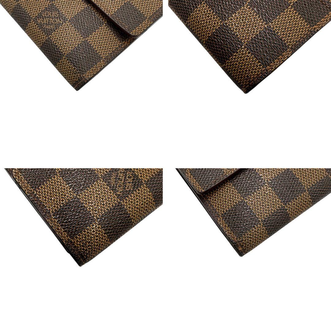 【極美品】ルイヴィトン インターナショナル 三つ折り長財布 ダミエ TH0999