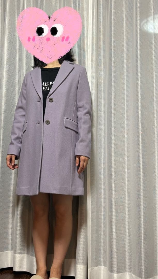 Atibon　新品　NINE女性　ラベンダー　コート