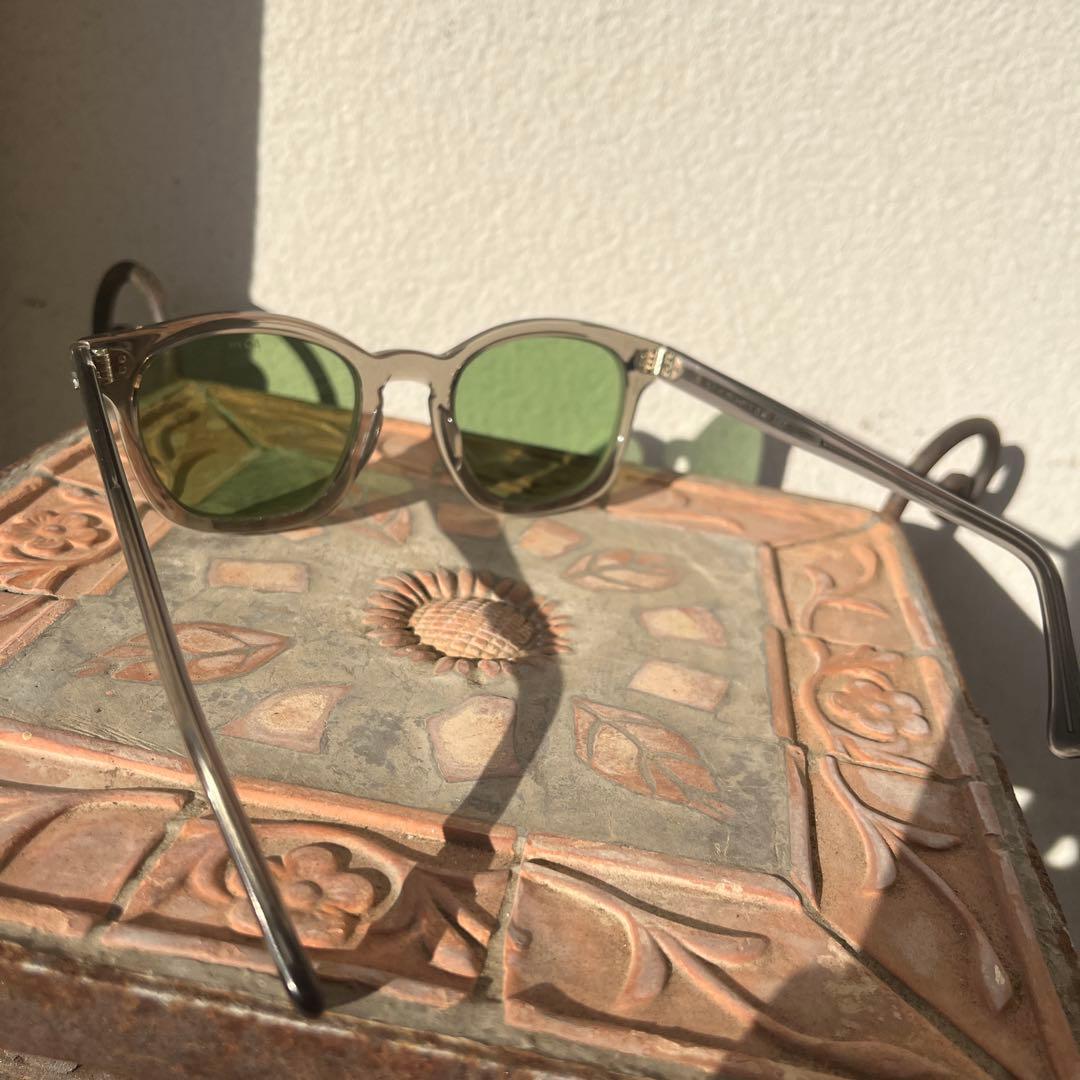 american optical アメリカンオプティカル　希少サイズ50 グレー