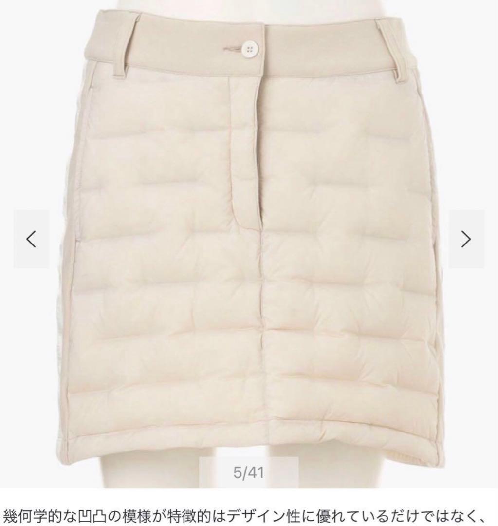 ブリーフィング　ハイブリッドダウンスカート　Lサイズ　ベージュ