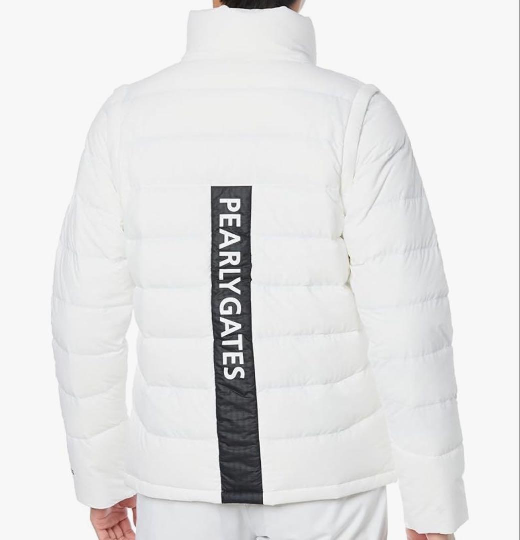 【超美品】パーリーゲイツ　ベスト2WAYフルジップダウン