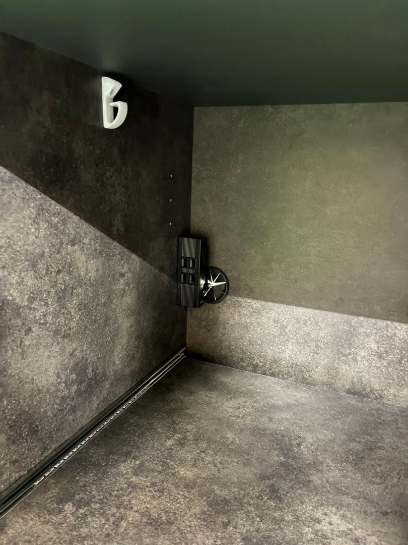 若干色ムラあり、パモウナ EMA-1400Rカウンター 幅140cm