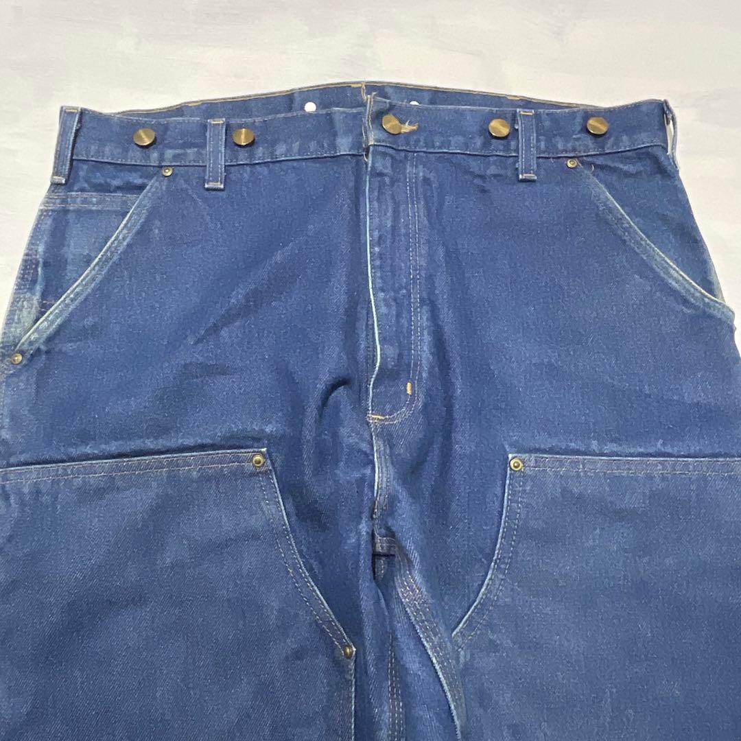 Carhartt B07 ダブルニーペインターパンツ　デニム　濃紺