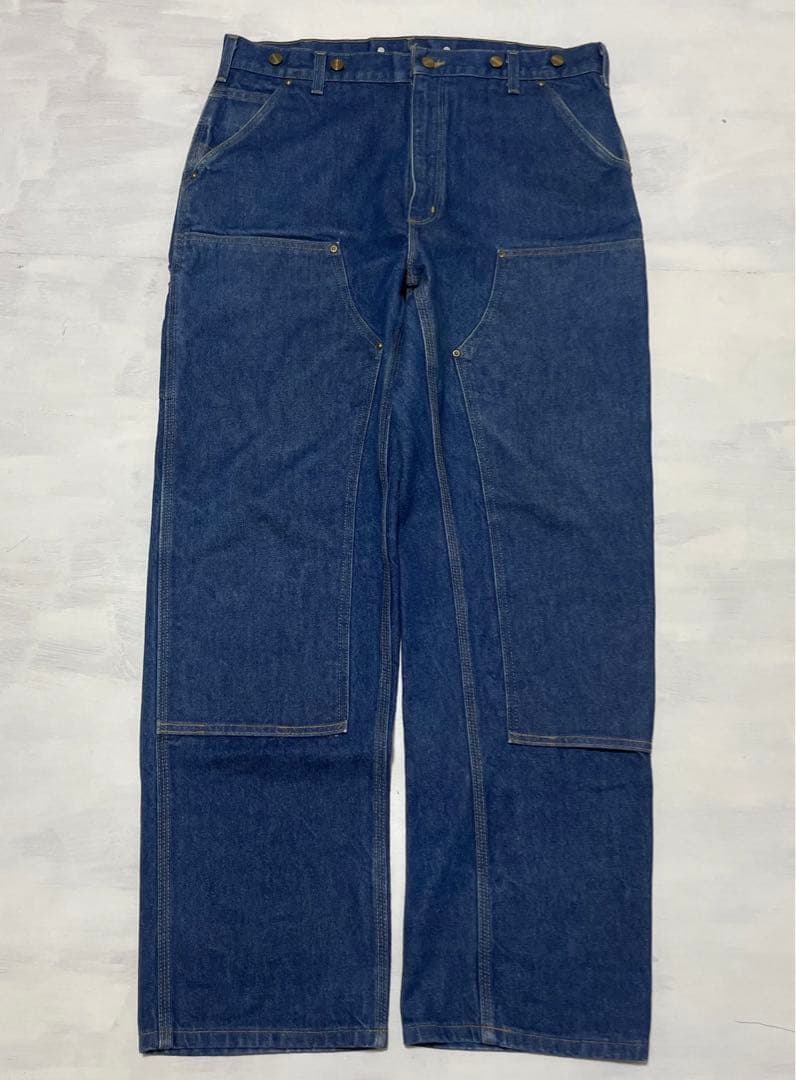 Carhartt B07 ダブルニーペインターパンツ　デニム　濃紺
