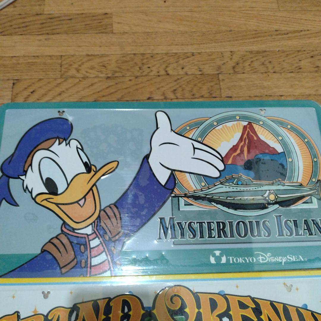 ♡東京ディズニーシー ☆ブリキ看板☆プレート5枚セット1♡レア品