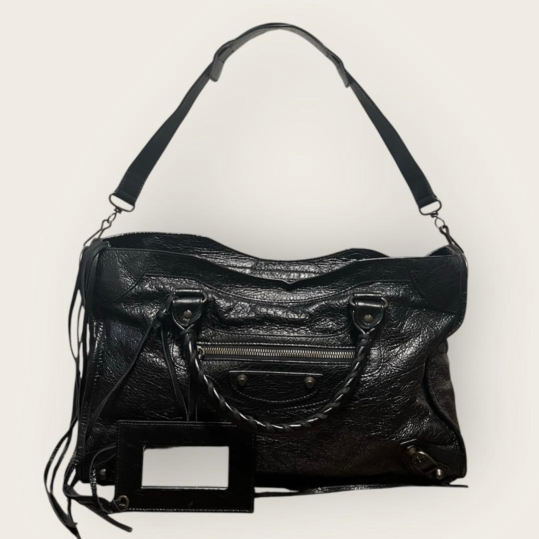 月野うさぎ様【極美品】BALENCIAGA city bag シティ　2way