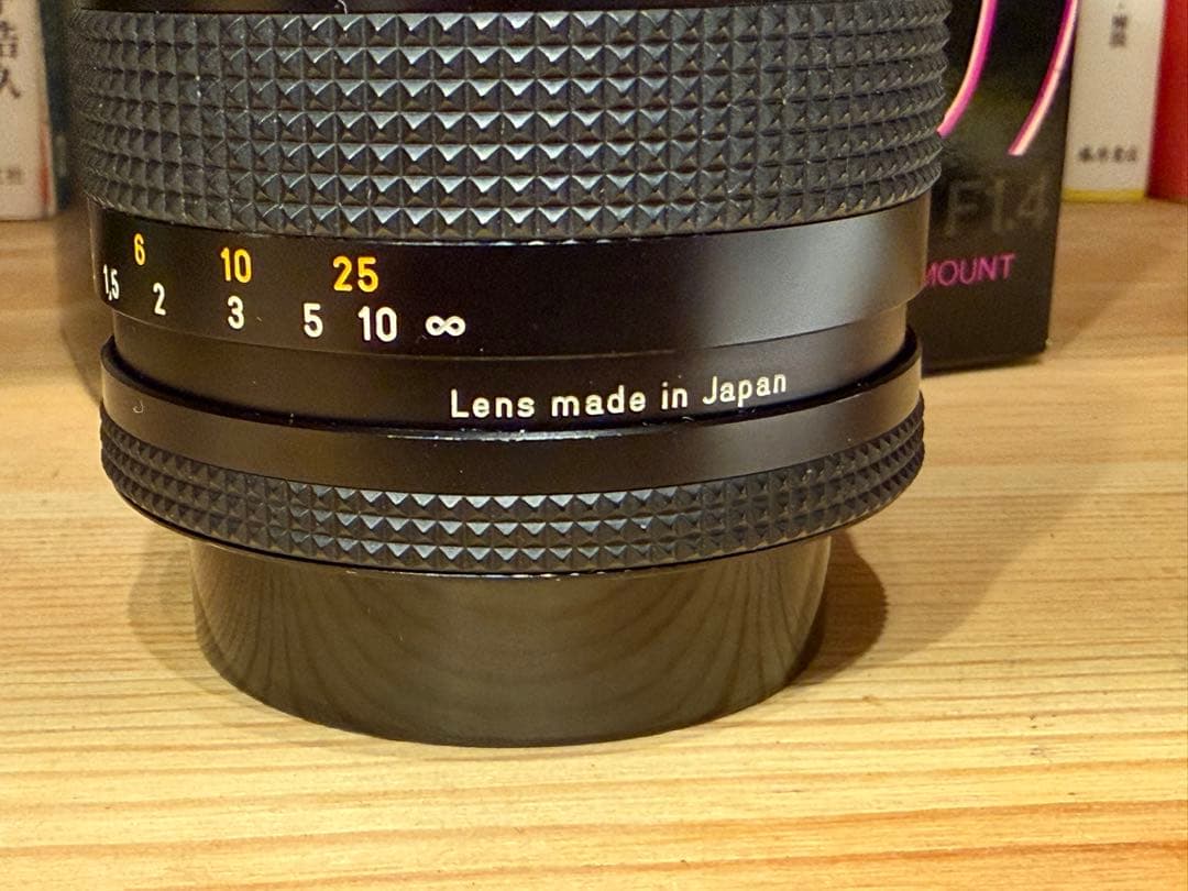 フィルムカメラ CONTAX Carl Zeiss Planar 50mm F1.4 AEJ