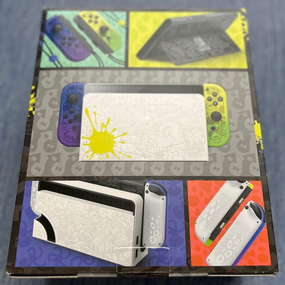 ニンテンドースイッチ有機ELスプラトゥーン3エディション（他3点セット）