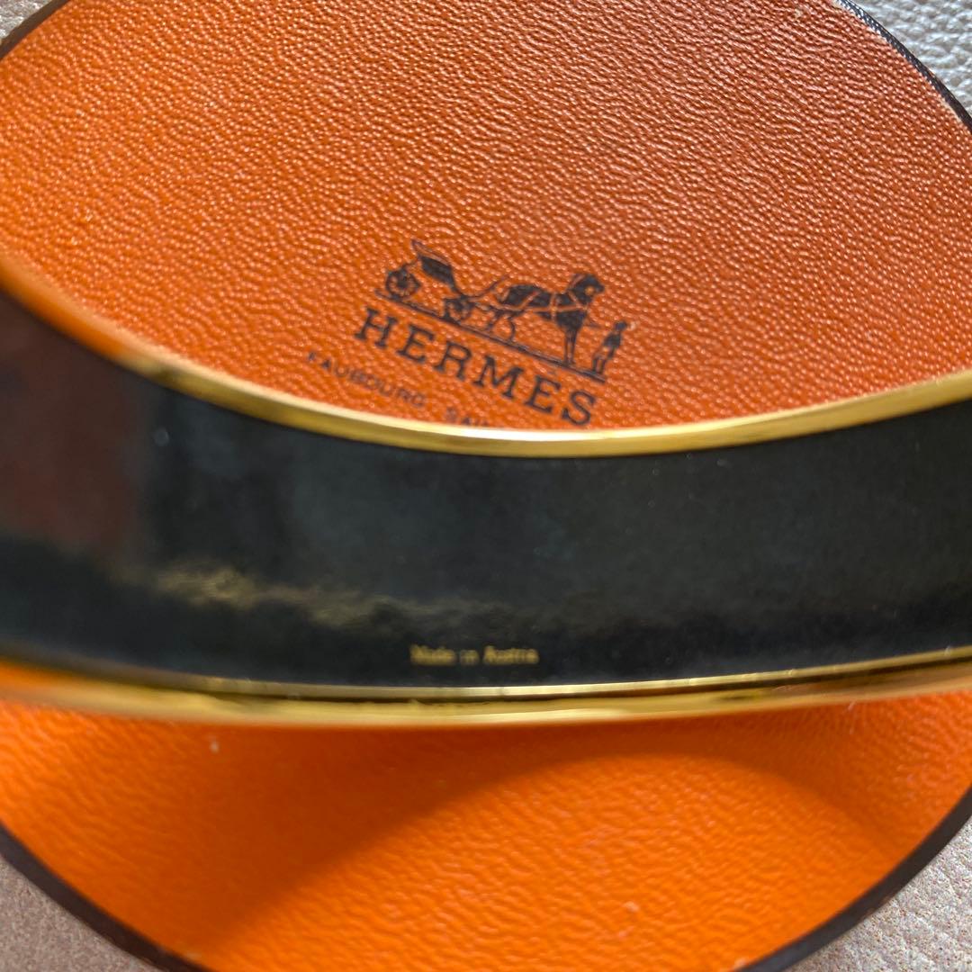 タイムセール❣️直営店購入❤︎HERMES❤︎レア エマイユ バングル ブレスレット