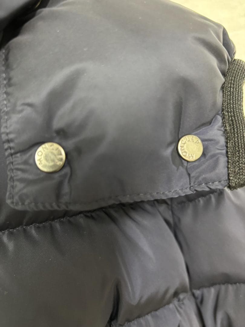 超美品 MONCLER ネイビー ダウンジャケット 12号 152cm