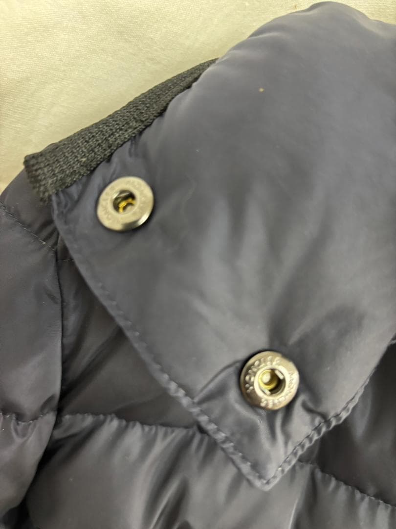 超美品 MONCLER ネイビー ダウンジャケット 12号 152cm