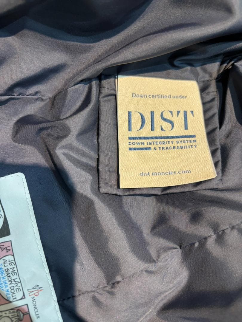 超美品 MONCLER ネイビー ダウンジャケット 12号 152cm