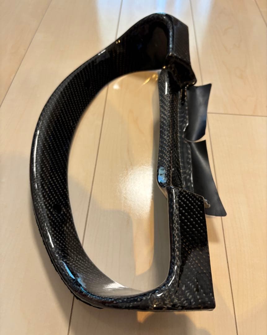 日産 純正 綾織カーボンメーターパネル （中古）