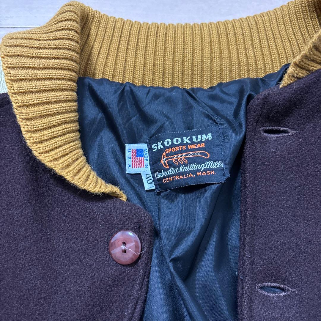 SKOOKUM SPORTS WEAR スタジャン　アウター