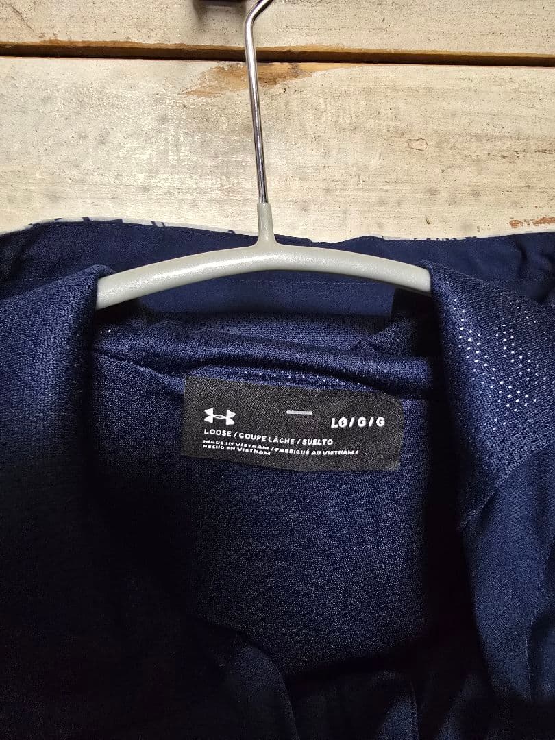 アンダーアーマー☆ウーブンジャケットパンツ 上下セット 裏地付き ジャージ L