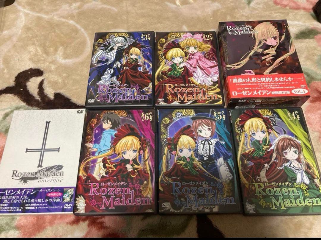 全初回限定版 ローゼンメイデンDVD1〜6＋ローゼンメイデンオーベルテューレ