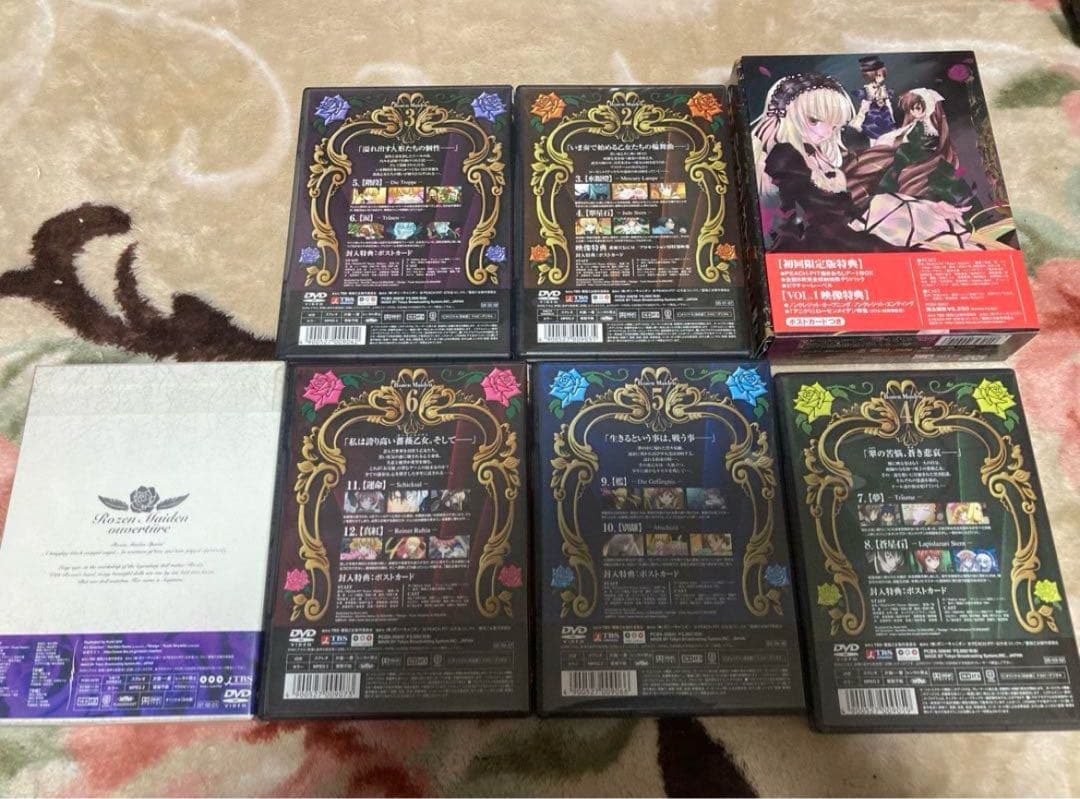全初回限定版 ローゼンメイデンDVD1〜6＋ローゼンメイデンオーベルテューレ