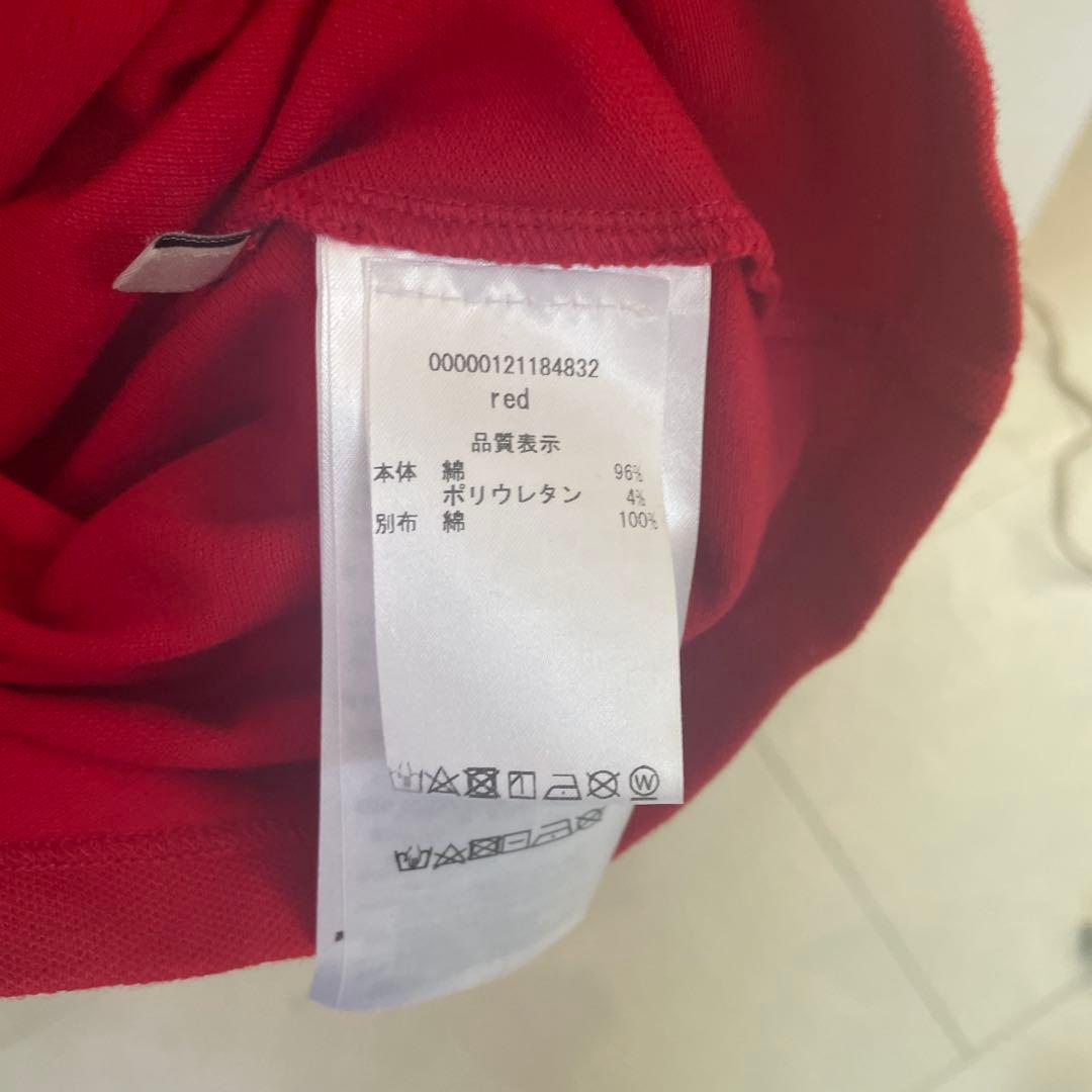 GUCCI 赤 半袖ワンピース　サイズ5