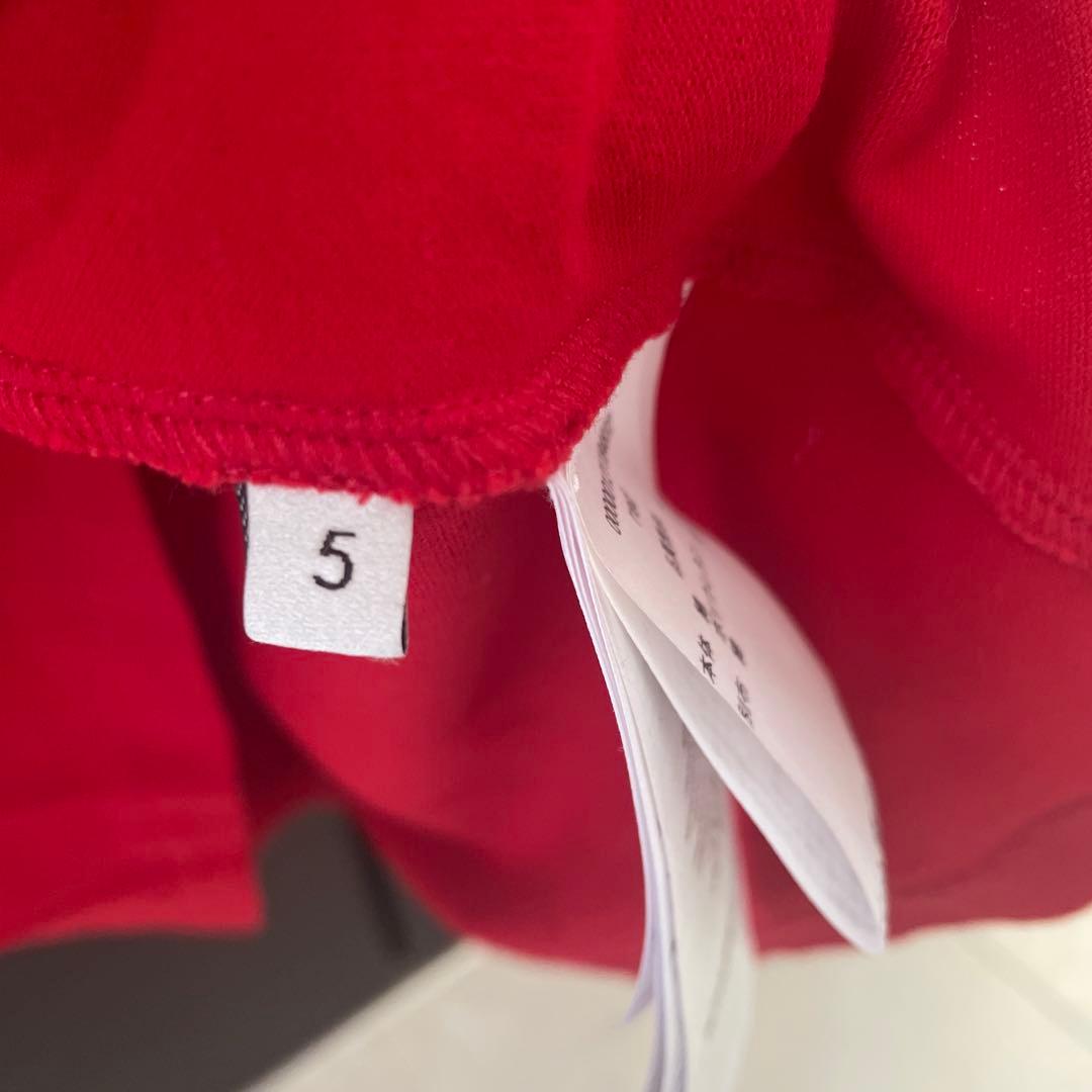 GUCCI 赤 半袖ワンピース　サイズ5