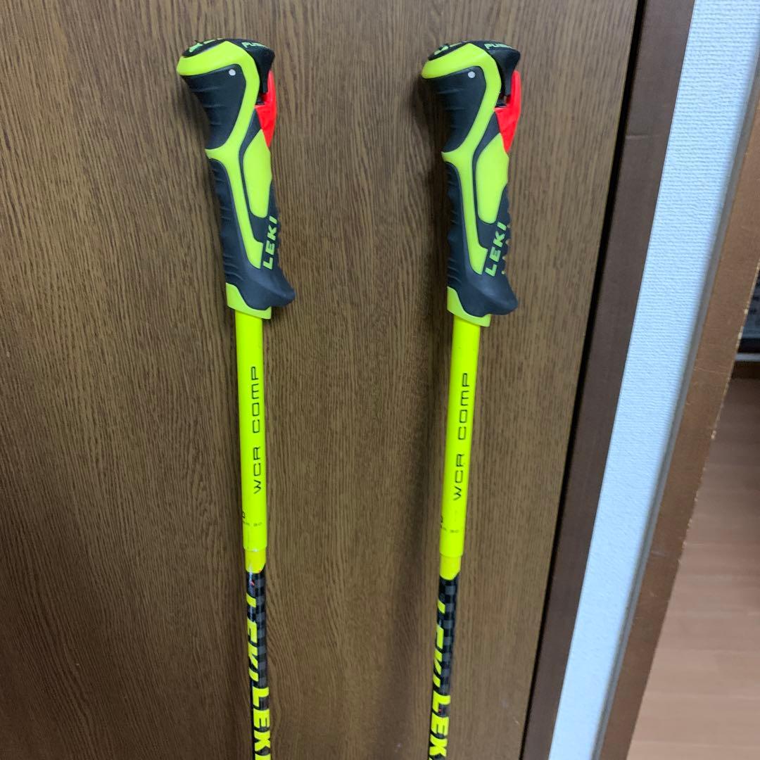 LEKI WC COMP スキー用ストック　117cm ＋sinano ストック