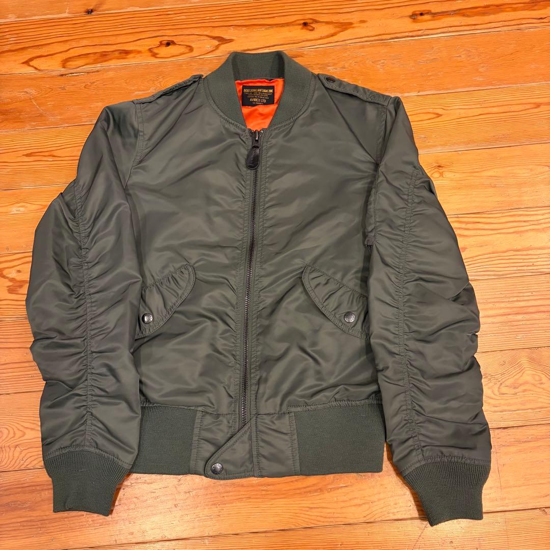 AVIREX （アヴィレックス）L-2BフライトジャケットカーキM