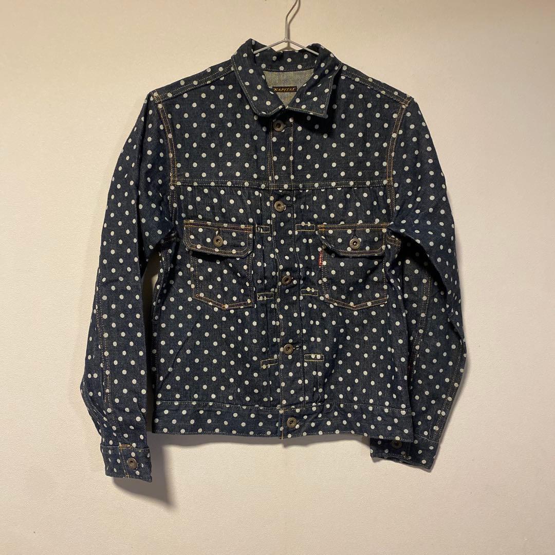 KAPITALドット柄デニムジャケット