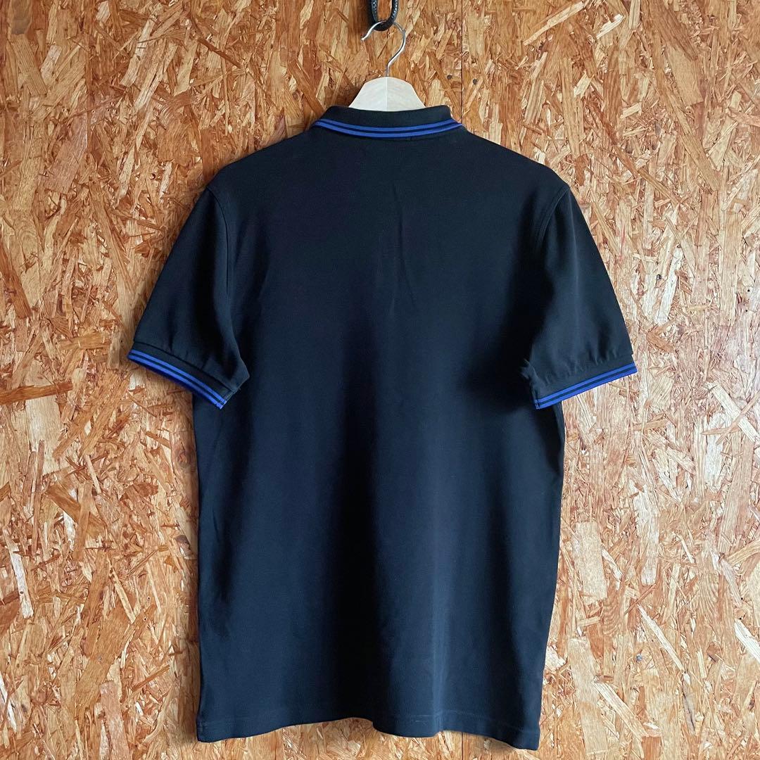 FRED PERRY M3600 ポロシャツ ティップライン 青黒