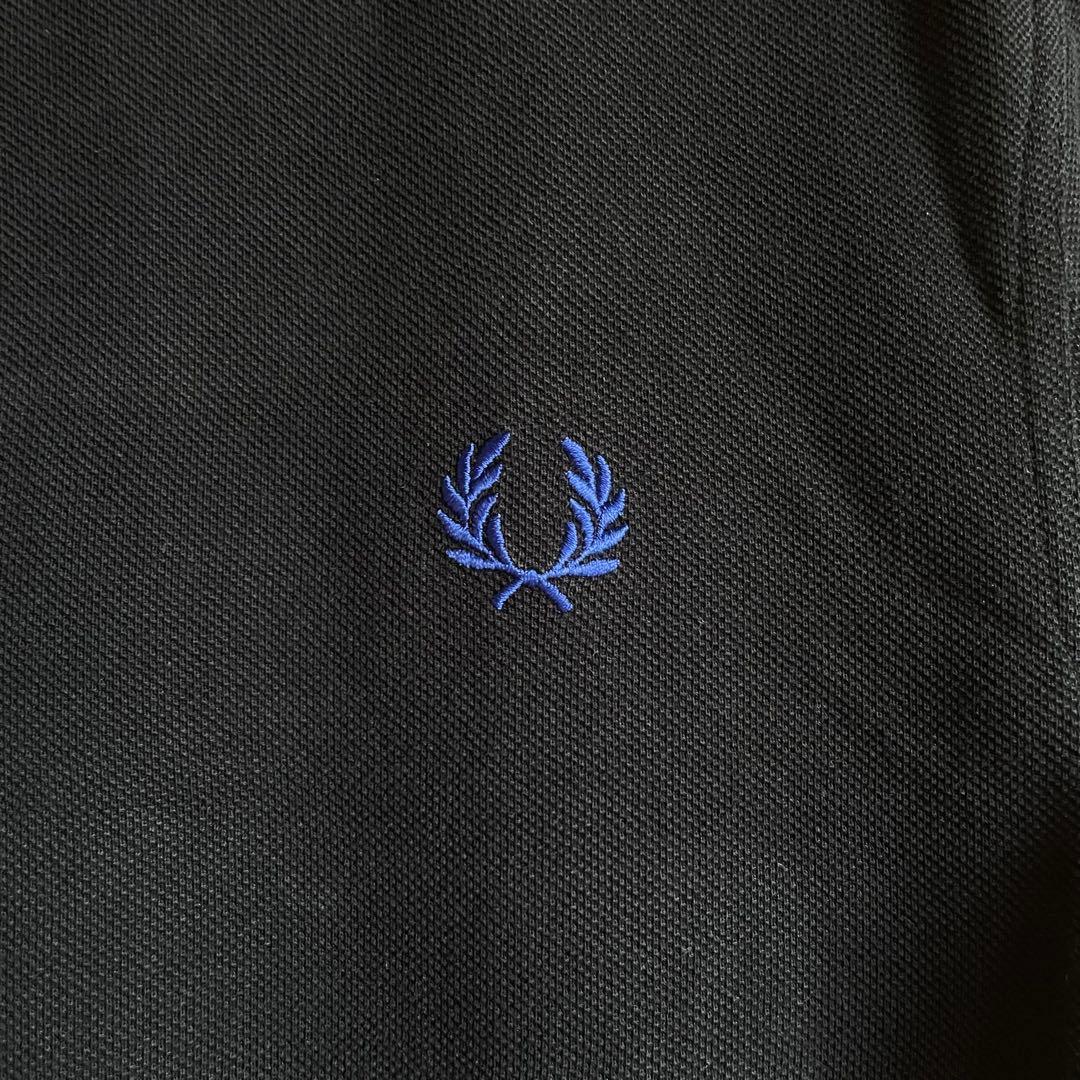 FRED PERRY M3600 ポロシャツ ティップライン 青黒