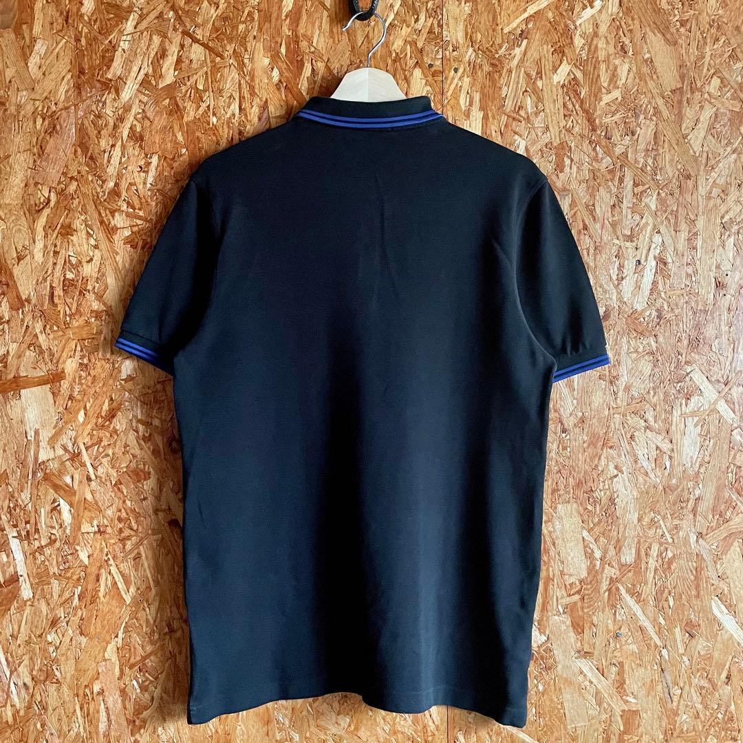 FRED PERRY M3600 ポロシャツ ティップライン 青黒