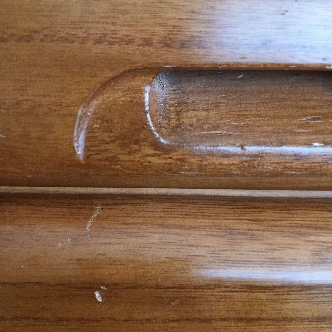 n*u様 アンティーク箪笥　ブラウン木製チェスト 9引き出し