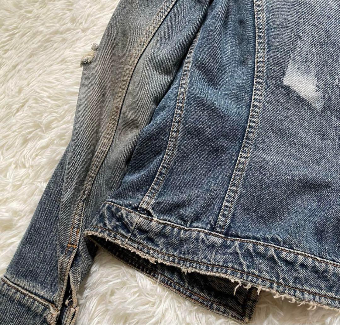 ドルチェアンドガッパーナ レオパード柄 デニムジャケット