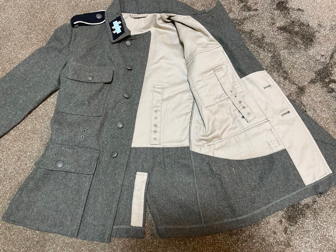 ww2ドイツ　武装SS M43野戦服