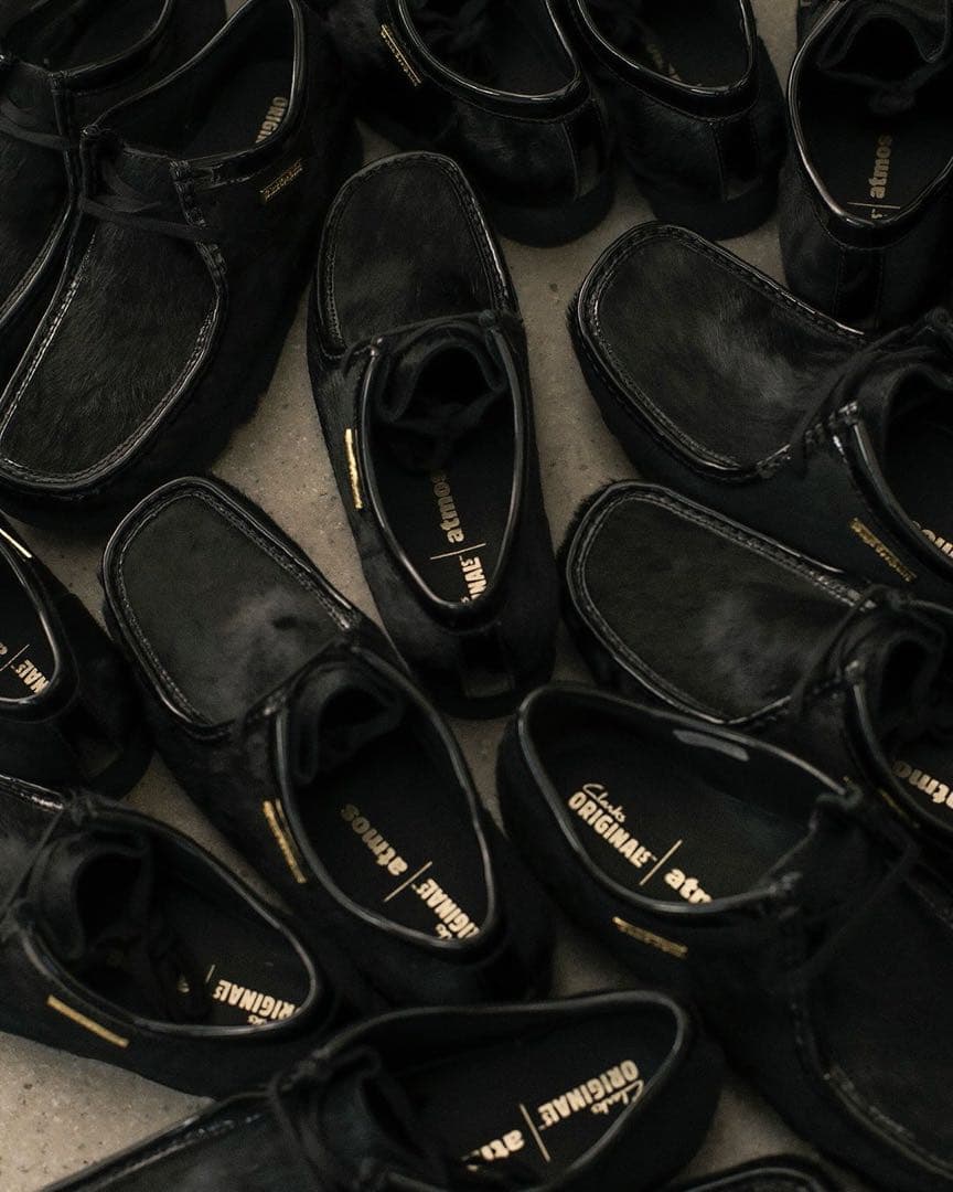 BlackEyePatch ×CLARKS×ATMOS コラボ ワラビー26.5