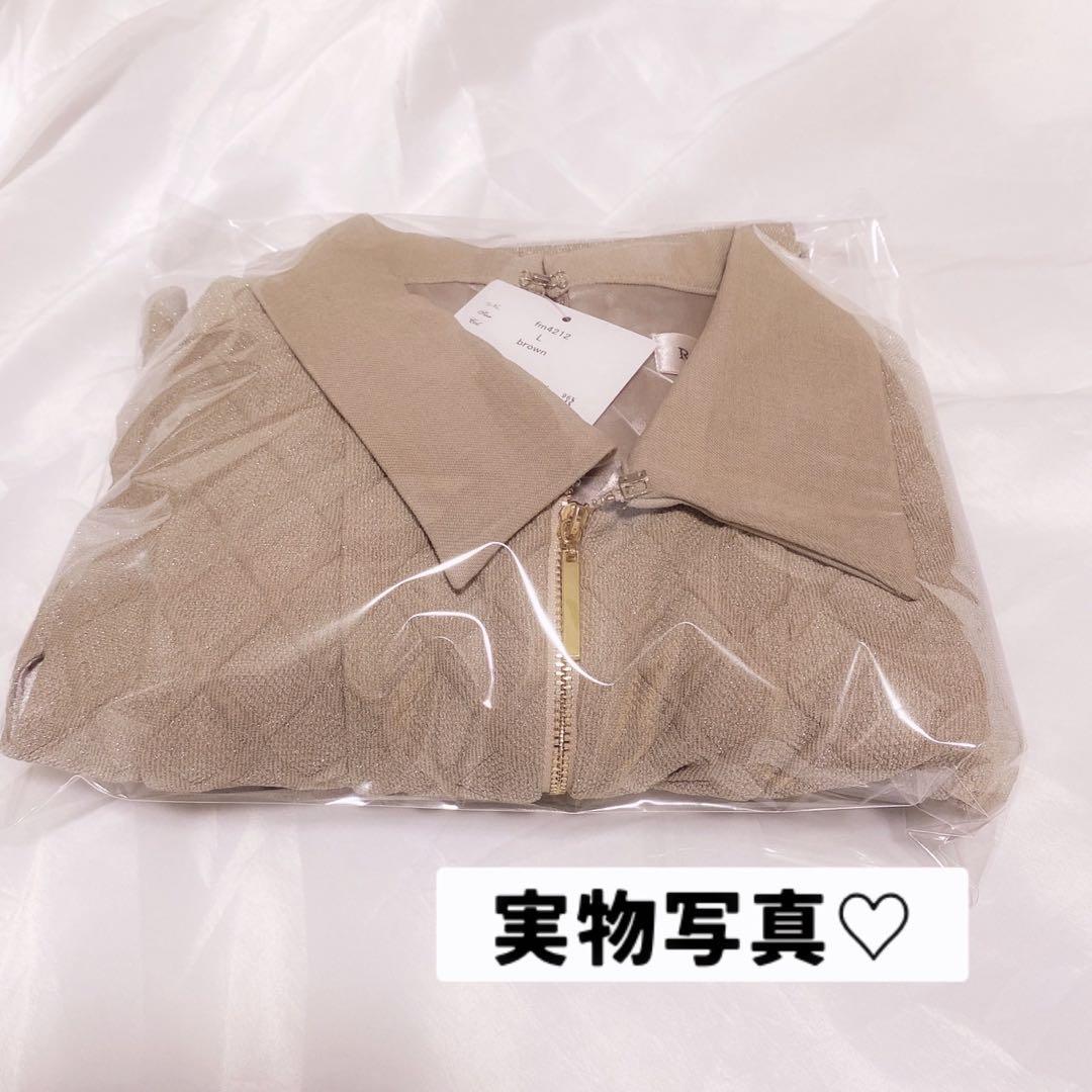 新品タグ付き　ミニワンピース　ベージュ　ノースリーブ