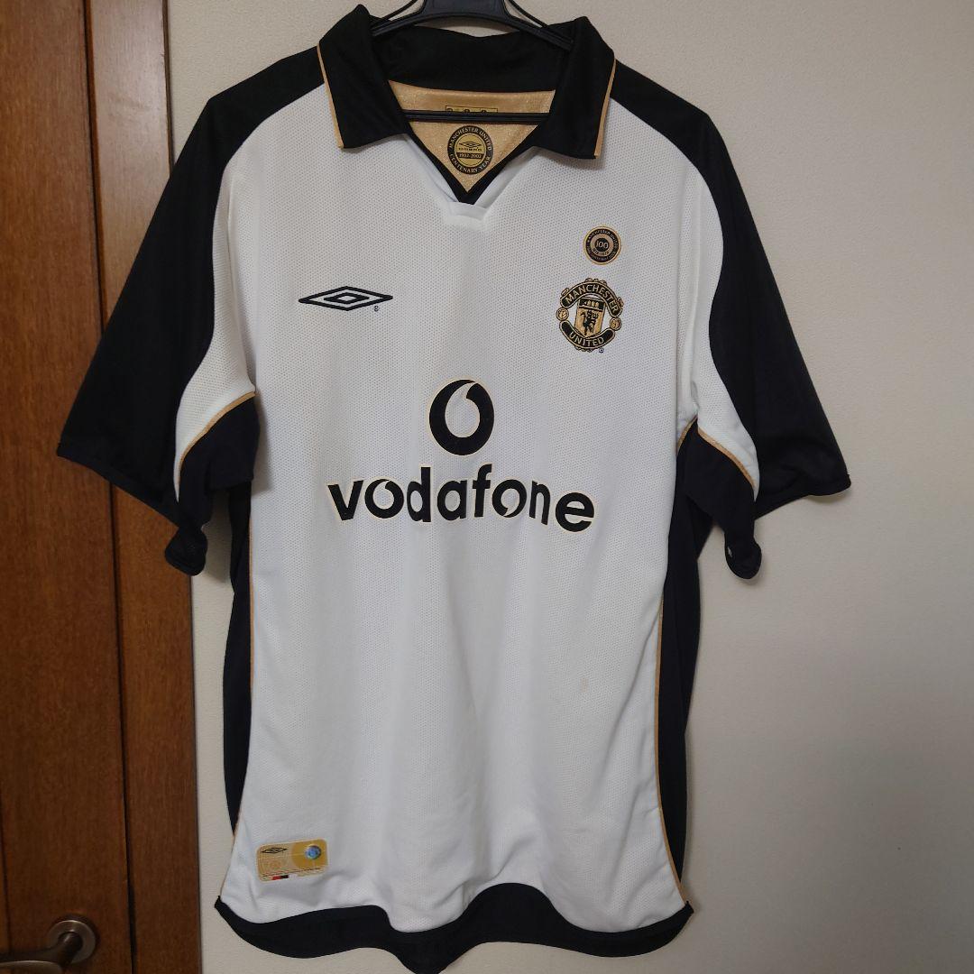 正規品　マンチェスターユナイテッド　100周年記念　ユニフォーム　L UMBRO