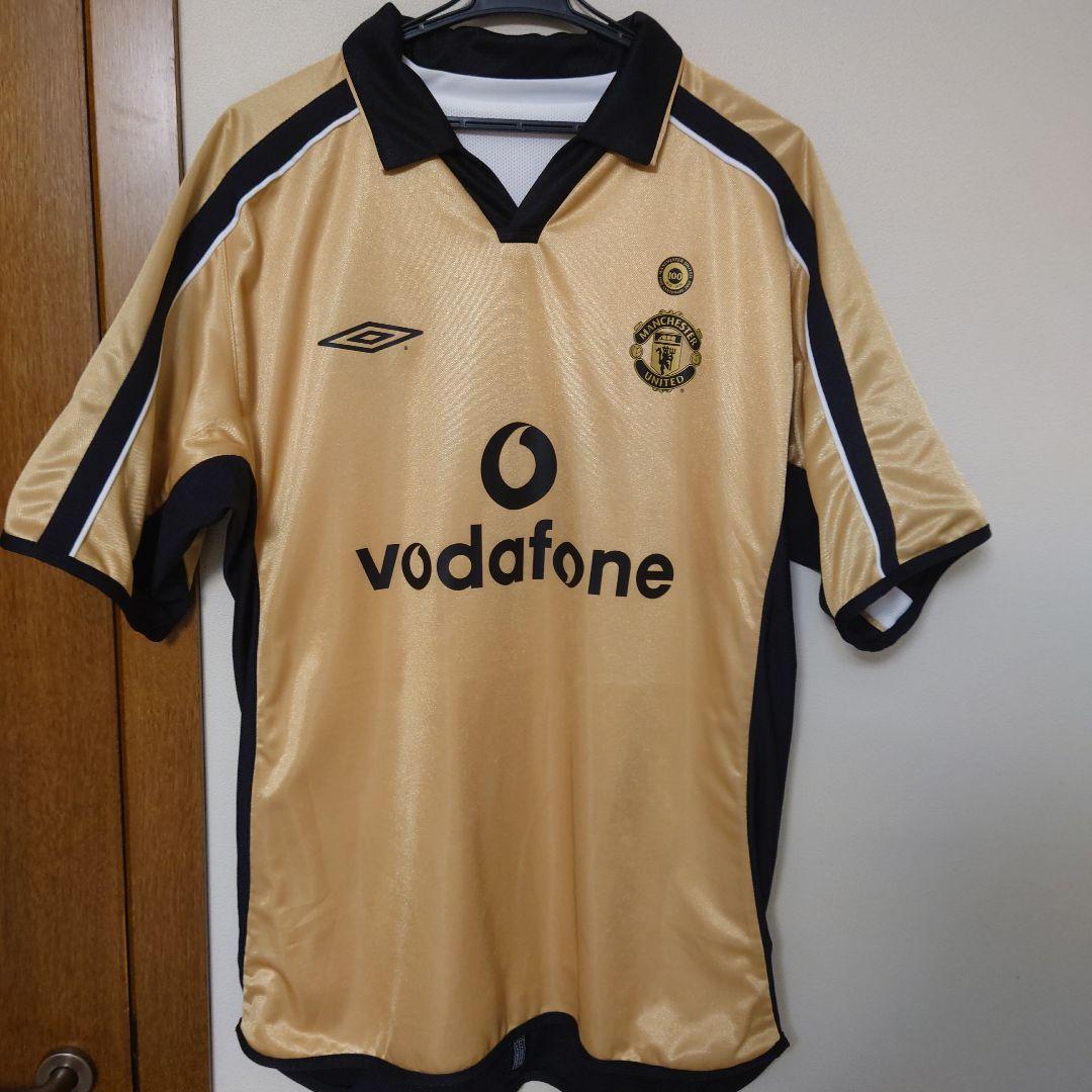 正規品　マンチェスターユナイテッド　100周年記念　ユニフォーム　L UMBRO
