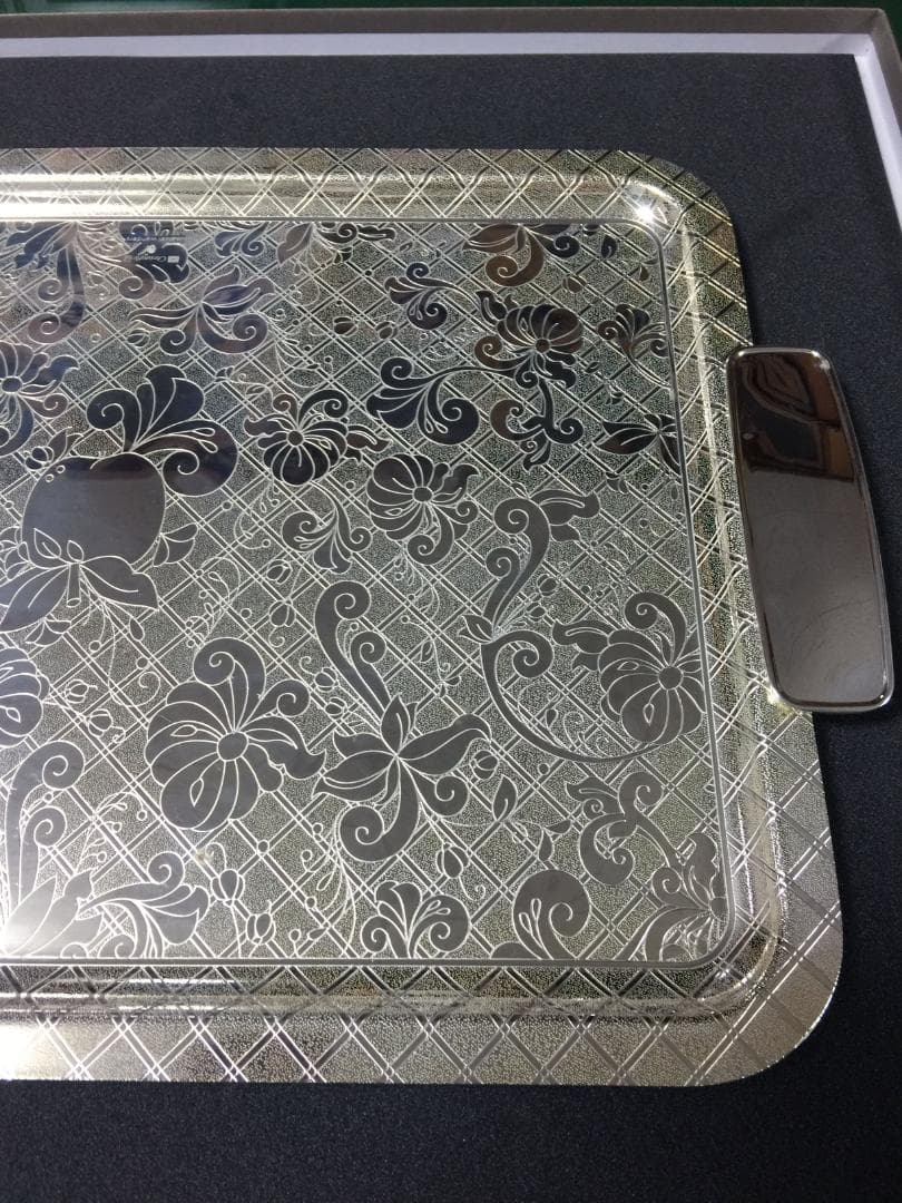 Christofle クリストフル ジャルダン・エデン トレー お盆