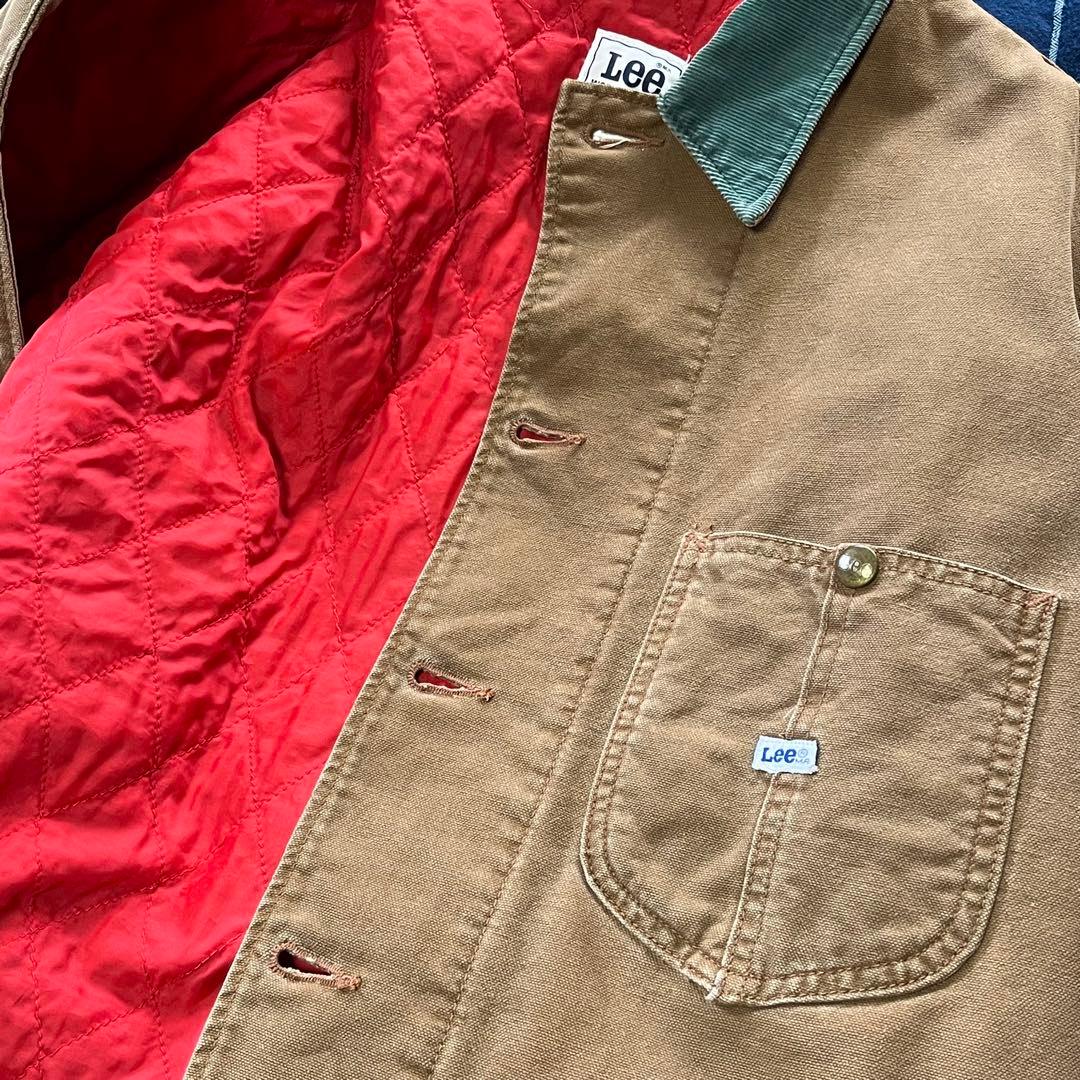 80s Lee リー カバーオール ブラウンダック サイズM