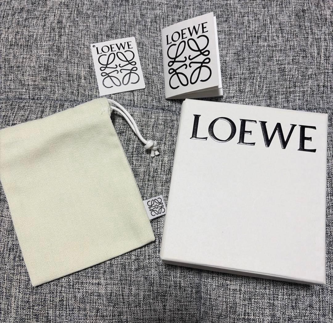 超値下げ美品‼️LOEWE アナグラム トライフォールドウォレット ロエベ 財布