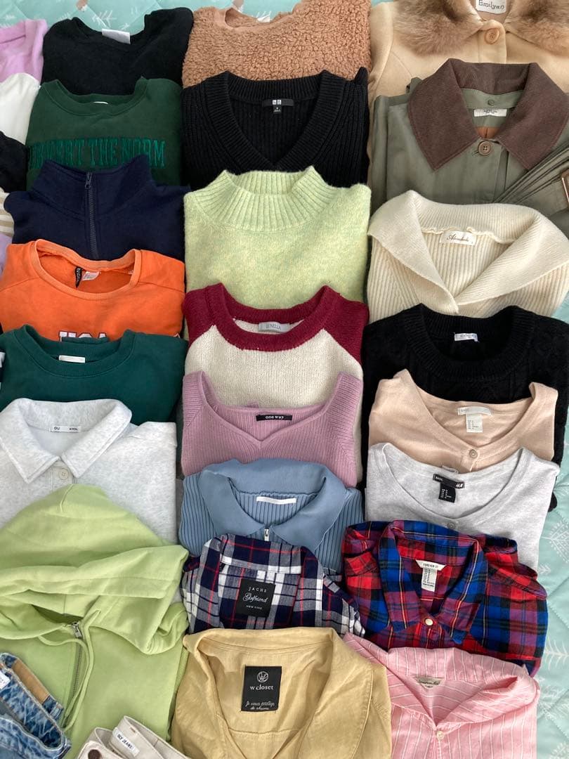 レディース服　まとめ売り☆トップス　パンツ　ジーンズ　ロングスカート☆Mサイズ