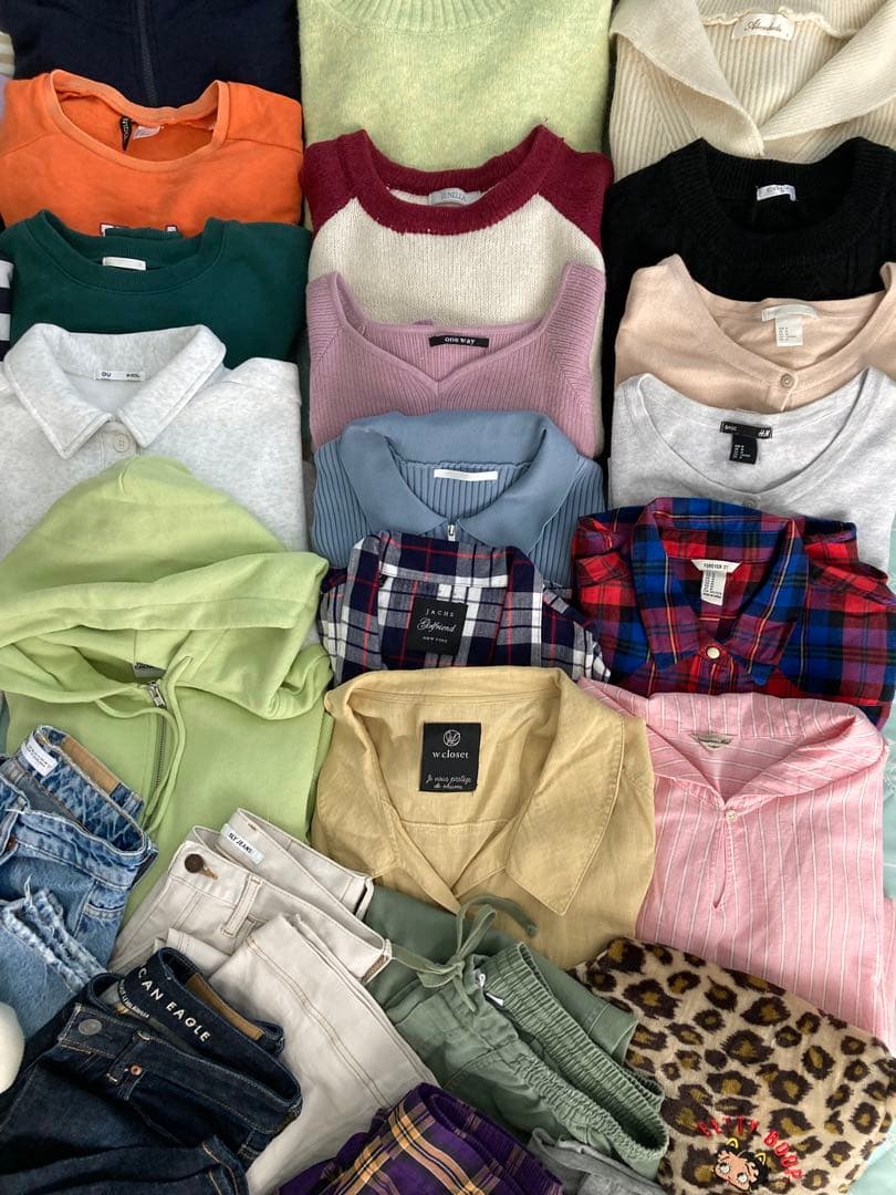 レディース服　まとめ売り☆トップス　パンツ　ジーンズ　ロングスカート☆Mサイズ