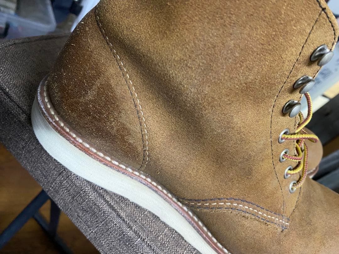 レッドウイング　8181 ブラウン スエード　us9.5