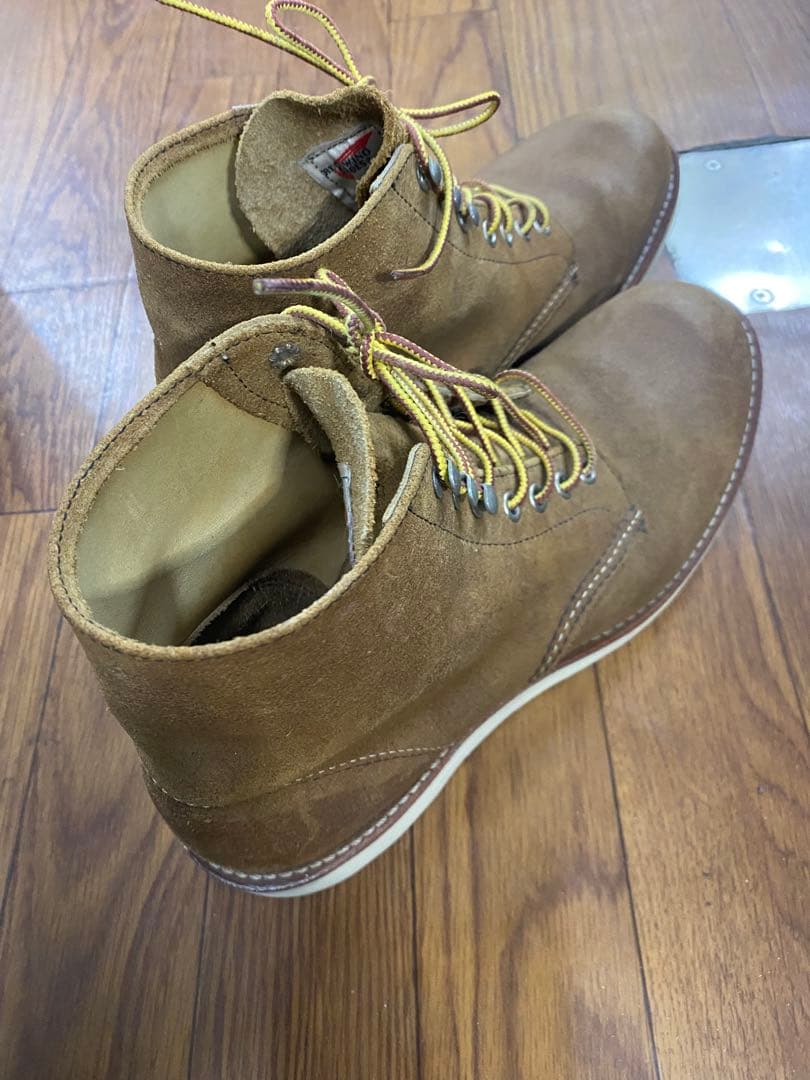 レッドウイング　8181 ブラウン スエード　us9.5
