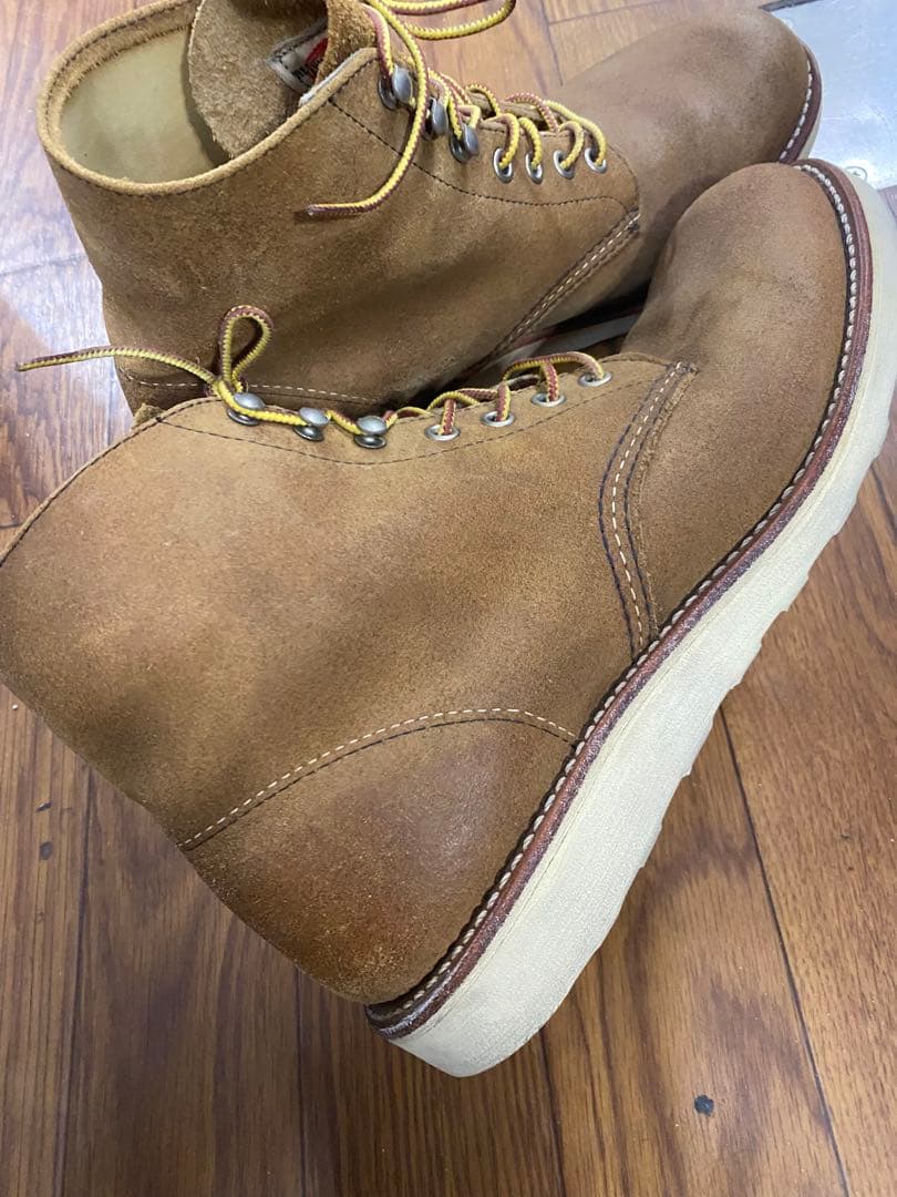 レッドウイング　8181 ブラウン スエード　us9.5
