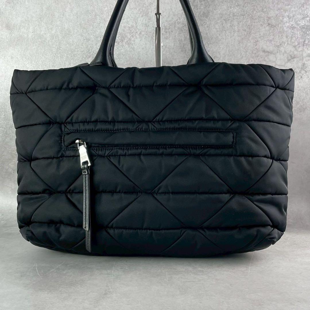 【未使用級】プラダ ハンドバッグ 2way 三角 Re-Nylon ブラック