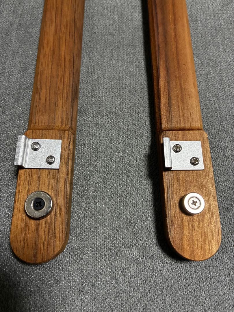 Shim Craft シムクラフト 横の棒 ウォールナット 2本セット